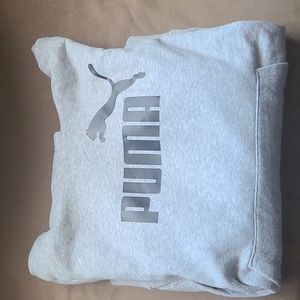 Grey hoody sweatshirt